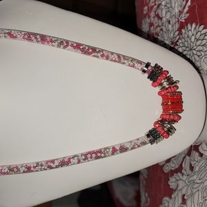 Unique Serpentine Beaded Necklace.